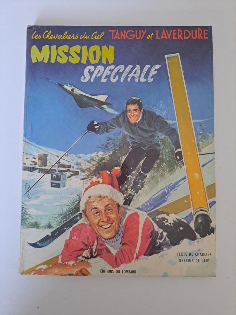 Mission spéciale - Tanguy et Laverdure, Gelezen, Charlier et Jijé, Eén stripboek, Ophalen of Verzenden