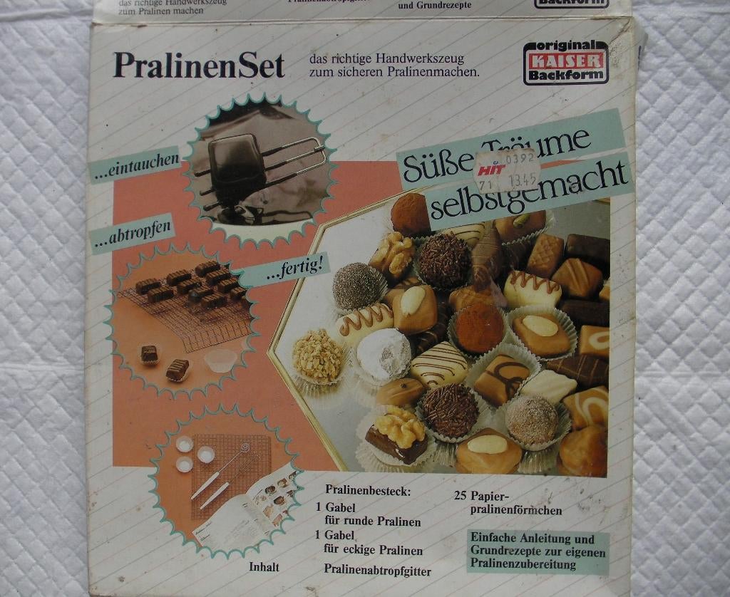 set pour fabriquer des pralines, Ophalen of Verzenden