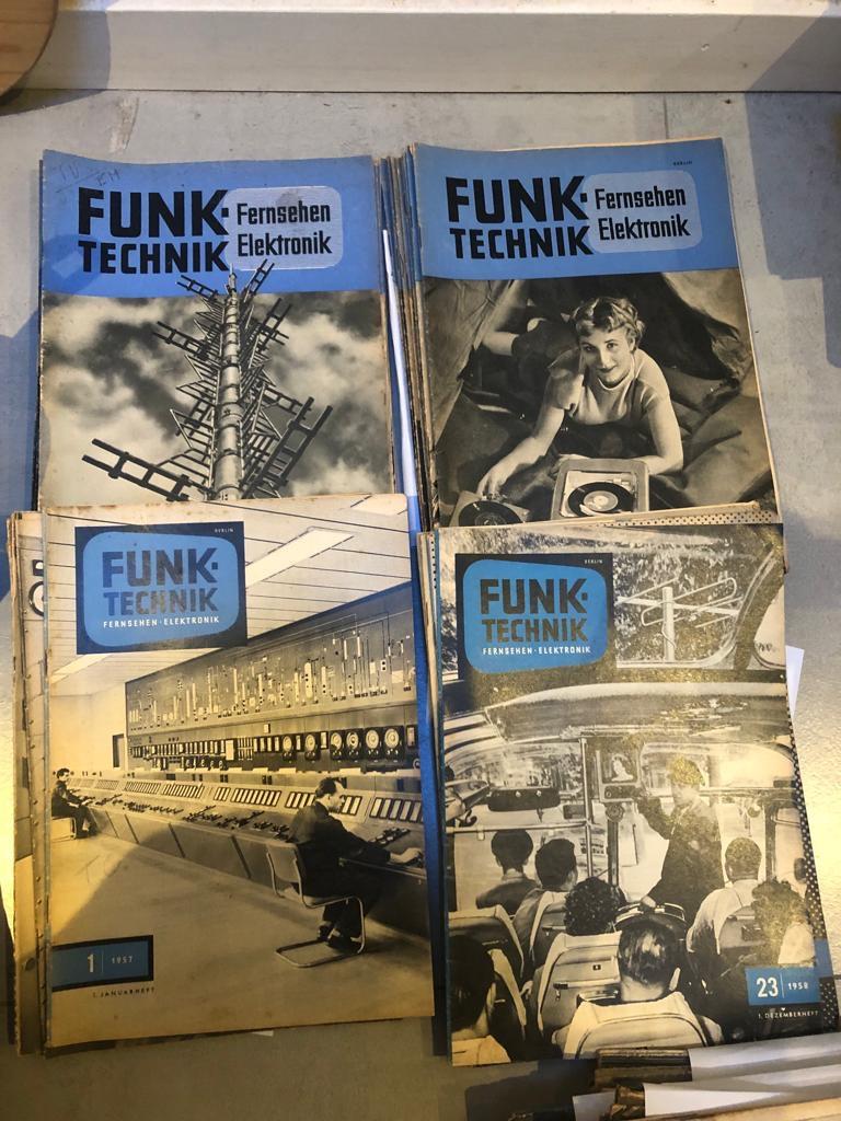 Funk-technik revue 1953 à 1962 (lot de 76), Envoi, Autres types