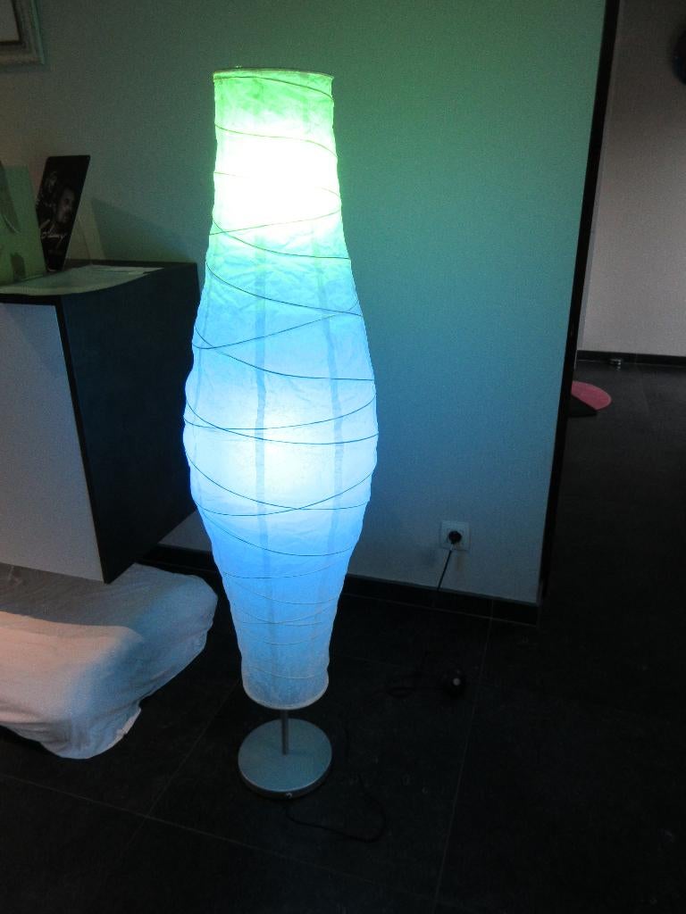 IKEA staanlamp vloerlamp met papieren lampekap, Ophalen