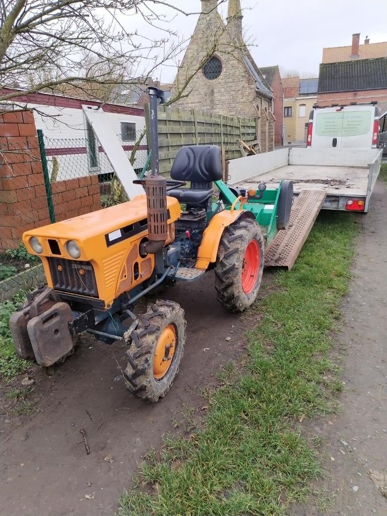 Verhuur van tuinmachines en traktor en aanhangwagen, Enlèvement ou Envoi