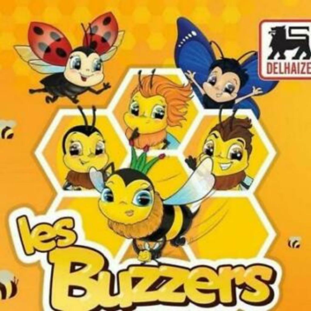 Stickers 'les Buzzers' / Delhaize, Collections, Plus, Enlèvement ou Envoi