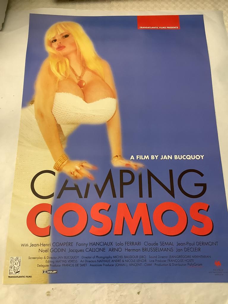 CAMPING COSMOS   Filmposter   67-95 cm, Ophalen of Verzenden