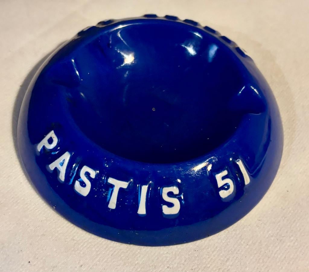 Asbak Pastis 51, Ophalen of Verzenden, Gebruikt, Gebruiksvoorwerp