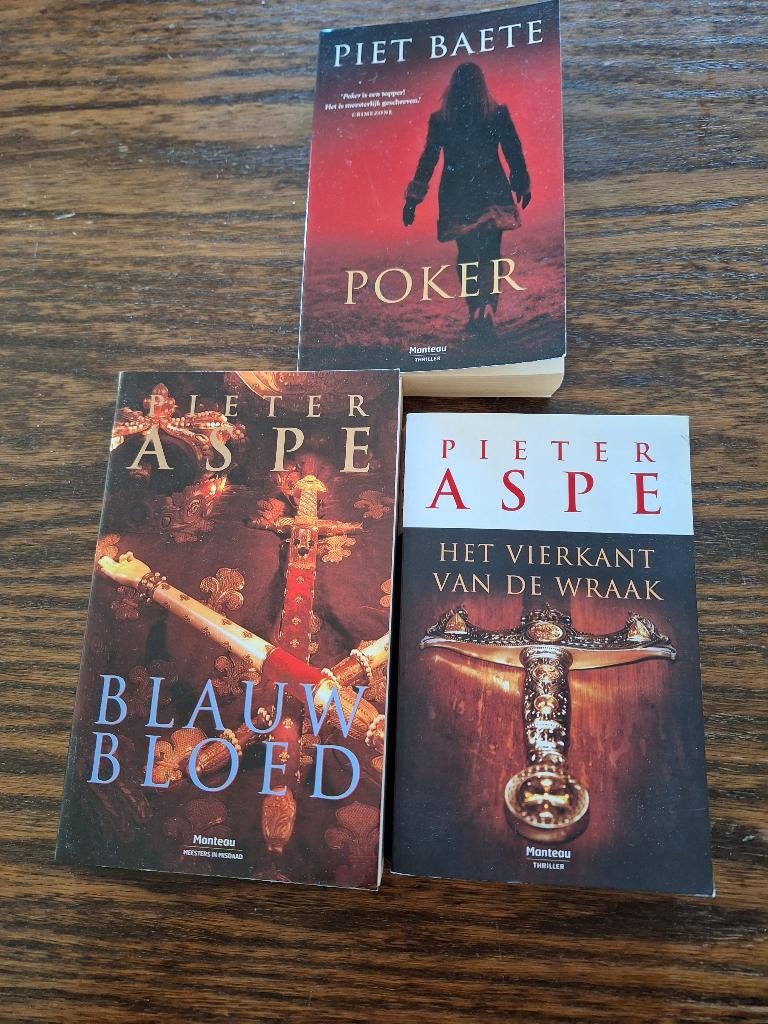 Pieter Aspe & Piet Baete, Boeken, België, Diverse auteurs, Ophalen of Verzenden, Zo goed als nieuw