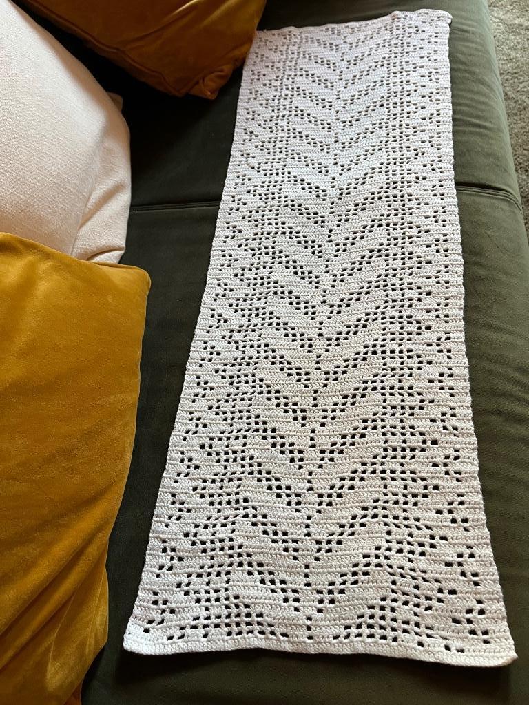 Diverse handmade gehaakte onderleggers / placemats / lopers, Ophalen of Verzenden