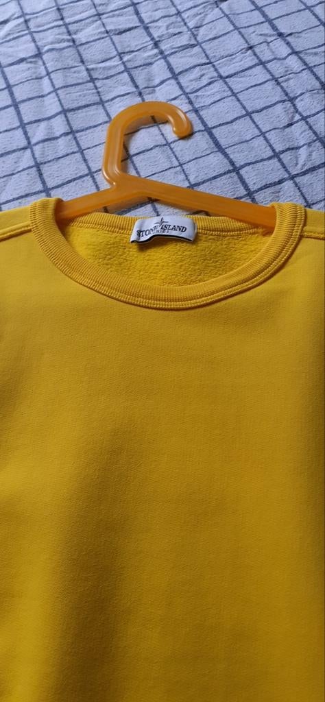 Pull Stone Island, Enlèvement ou Envoi, Comme neuf, Taille 46 (S) ou plus petite, Jaune