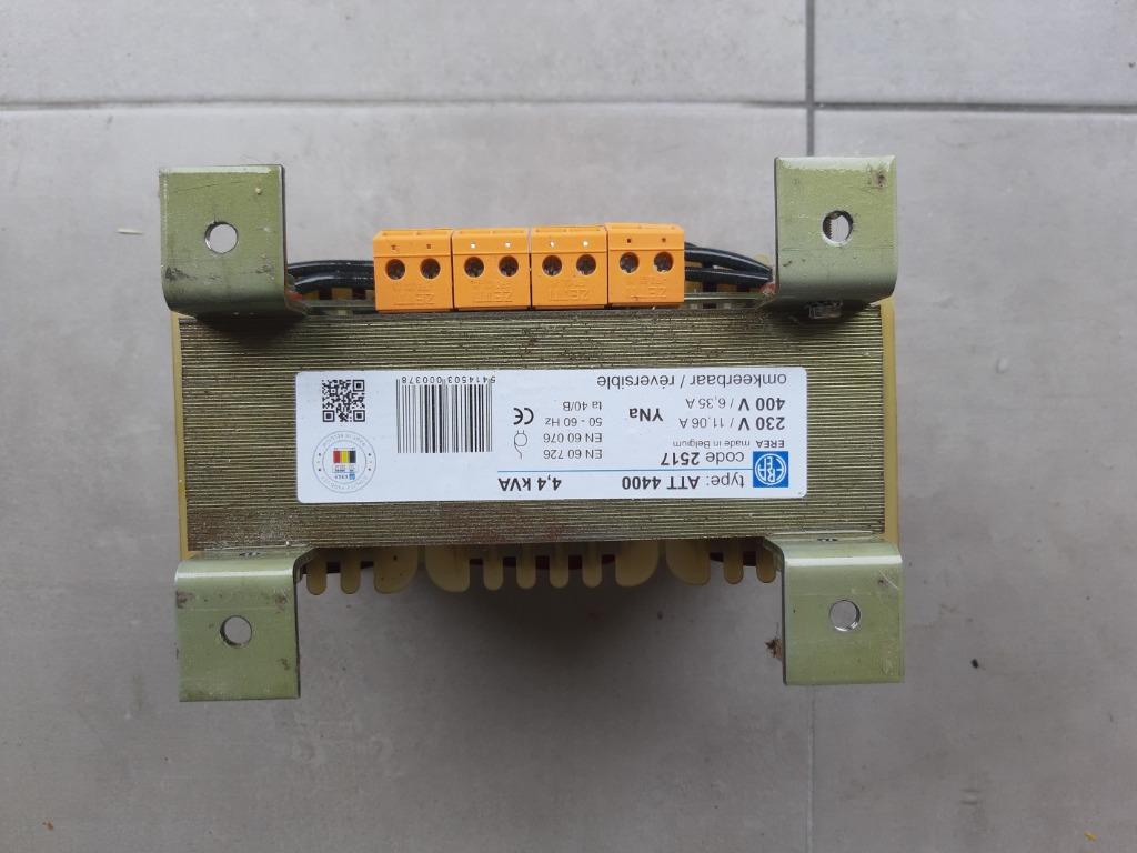 Transformator EREA ATT 4400 4.4 kVA, Doe-het-zelf en Bouw, Ophalen, Zo goed als nieuw, Overige typen