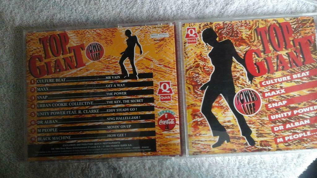 CD "top gigant de Quick" met inlegvel limited edition '90, Ophalen of Verzenden