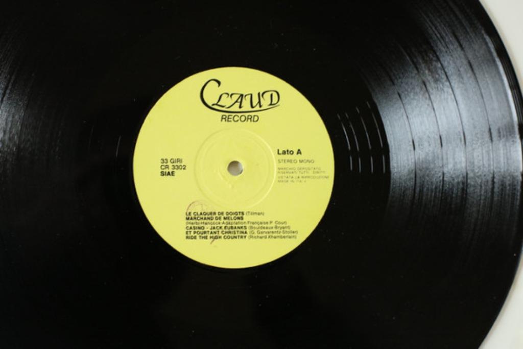 Claud Record - 2 "Popcorn LP", Enlèvement ou Envoi, Utilisé, 12 pouces