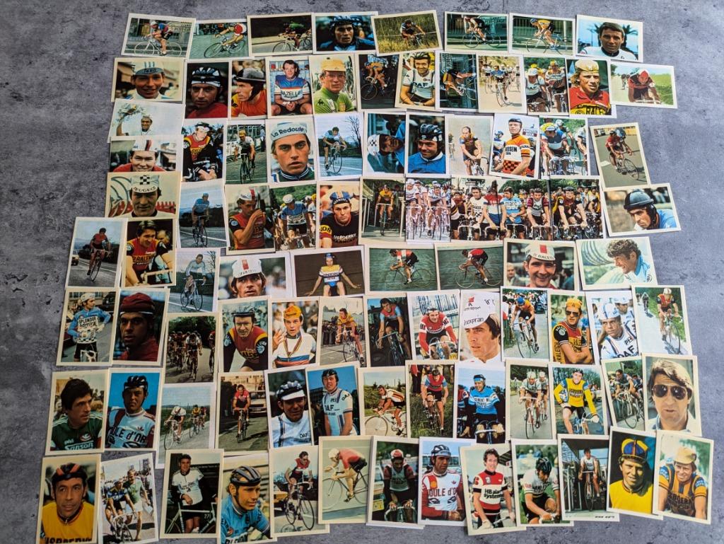 AUTRES PHOTOS DE CYCLISME 81 ANNÉES 1981 AUTOCOLLANTS 91X NO, Envoi, Neuf