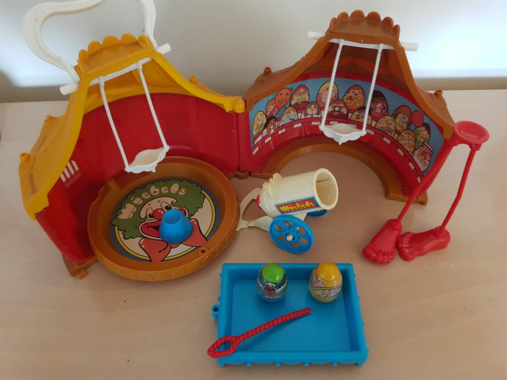 Vintage Weebles Circus - Circus van de Wiebels met doos, Ophalen of Verzenden, Gebruikt