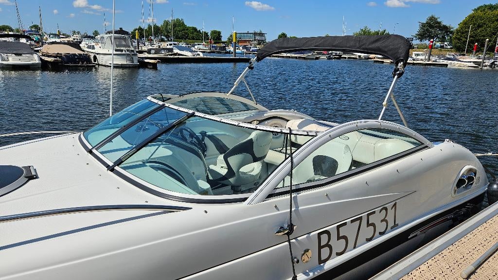 Motorboot Celebrity 220 +trailer-garantie op motor tot 12/26, Watersport en Boten, Ophalen, Gebruikt, 50 pk of meer, Binnenboordmotor