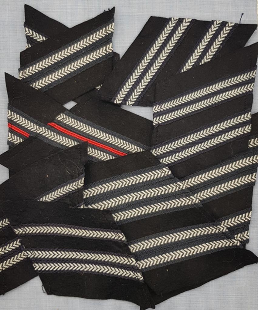 Belgian Air Force battle dress ranks ( GR50 ), Collections, Enlèvement ou Envoi, Armée de l'air