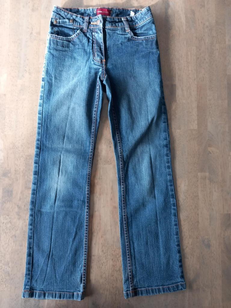 blauwe jeans broek maat 140 h&m, Kinderen en Baby's, Kinderkleding | Maat 140, Broek, H&M, Ophalen of Verzenden, Zo goed als nieuw