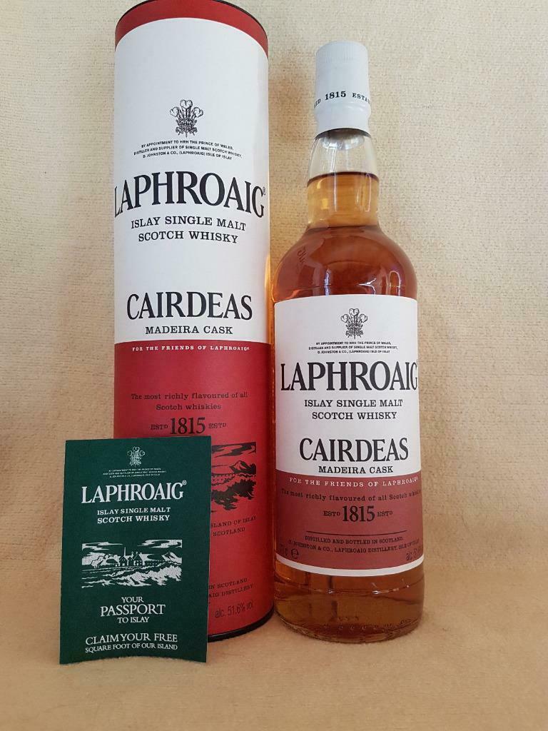 laphroaig cairdeas 2016 madeira cask, Ophalen of Verzenden, Nieuw, Vol