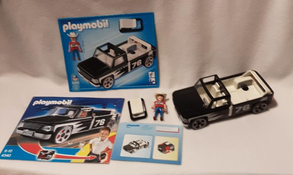 Playmobil 4340 GO en Pick-up Truck, Kinderen en Baby's, Speelgoed | Playmobil, Ophalen of Verzenden, Zo goed als nieuw, Complete set