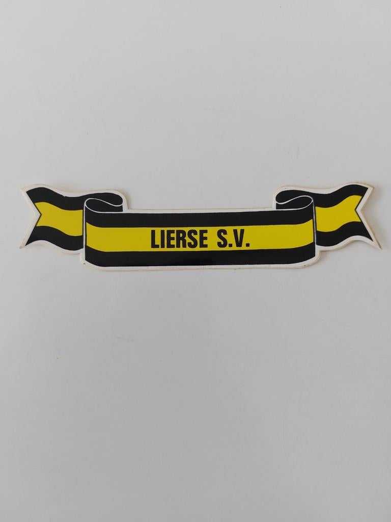 Sticker Lierse SV, afkomstig jaren ´70-´80., Ophalen of Verzenden, Zo goed als nieuw