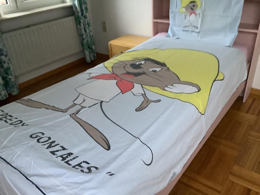 Dekbedovertrek 1persoonsbed Speedy Gonzales, Ophalen of Verzenden, Zo goed als nieuw, Dekbedovertrek