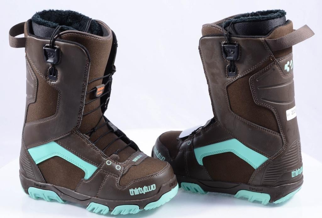 38 EU snowboard schoenen THIRTYTWO FT, brown/mint, Sport en Fitness, Ophalen of Verzenden, Nieuw, Schoenen