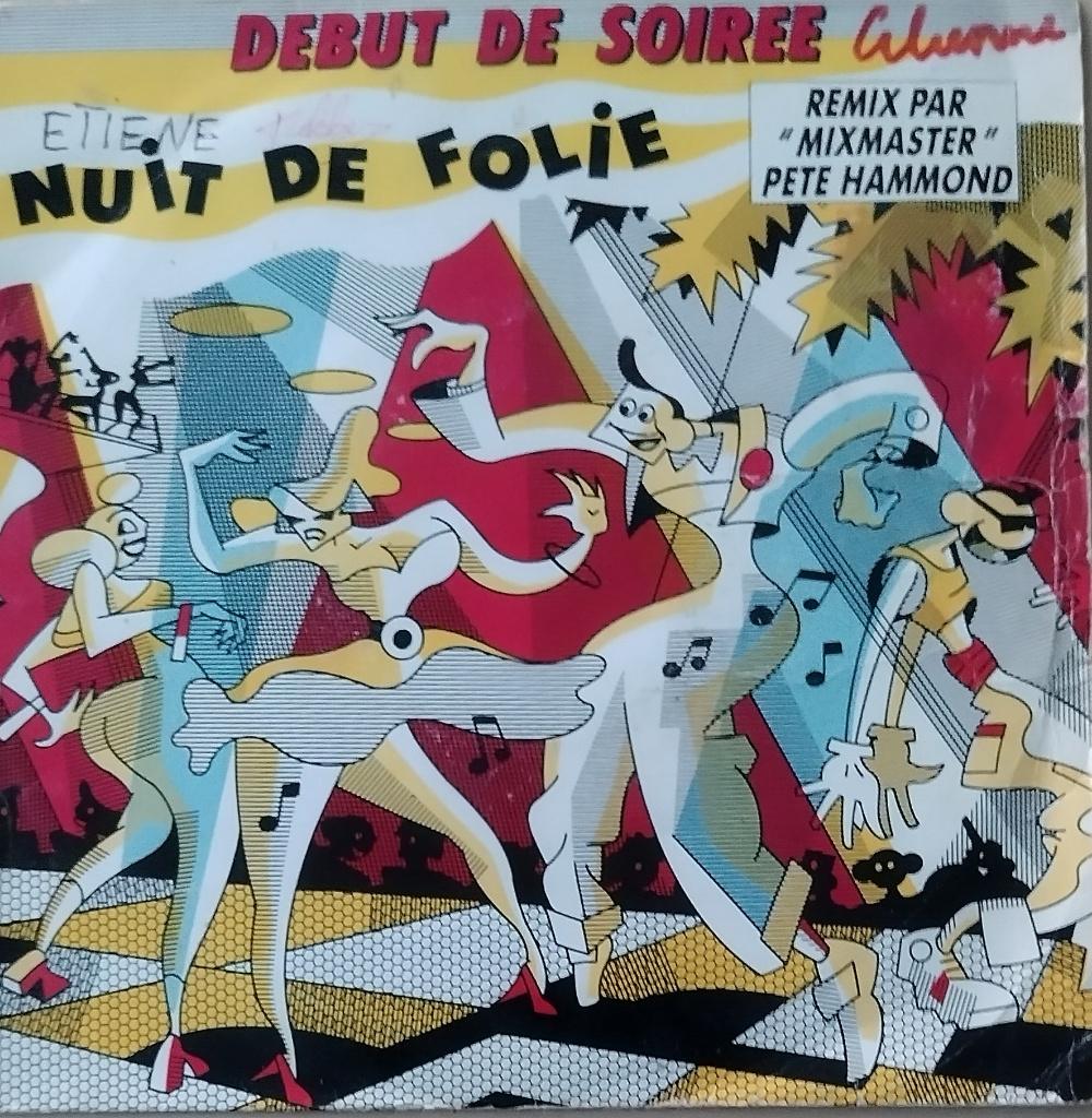 Debut de soiree - Nuit de folie, Cd's en Dvd's, Vinyl Singles, Zo goed als nieuw, 7 inch, Ophalen of Verzenden