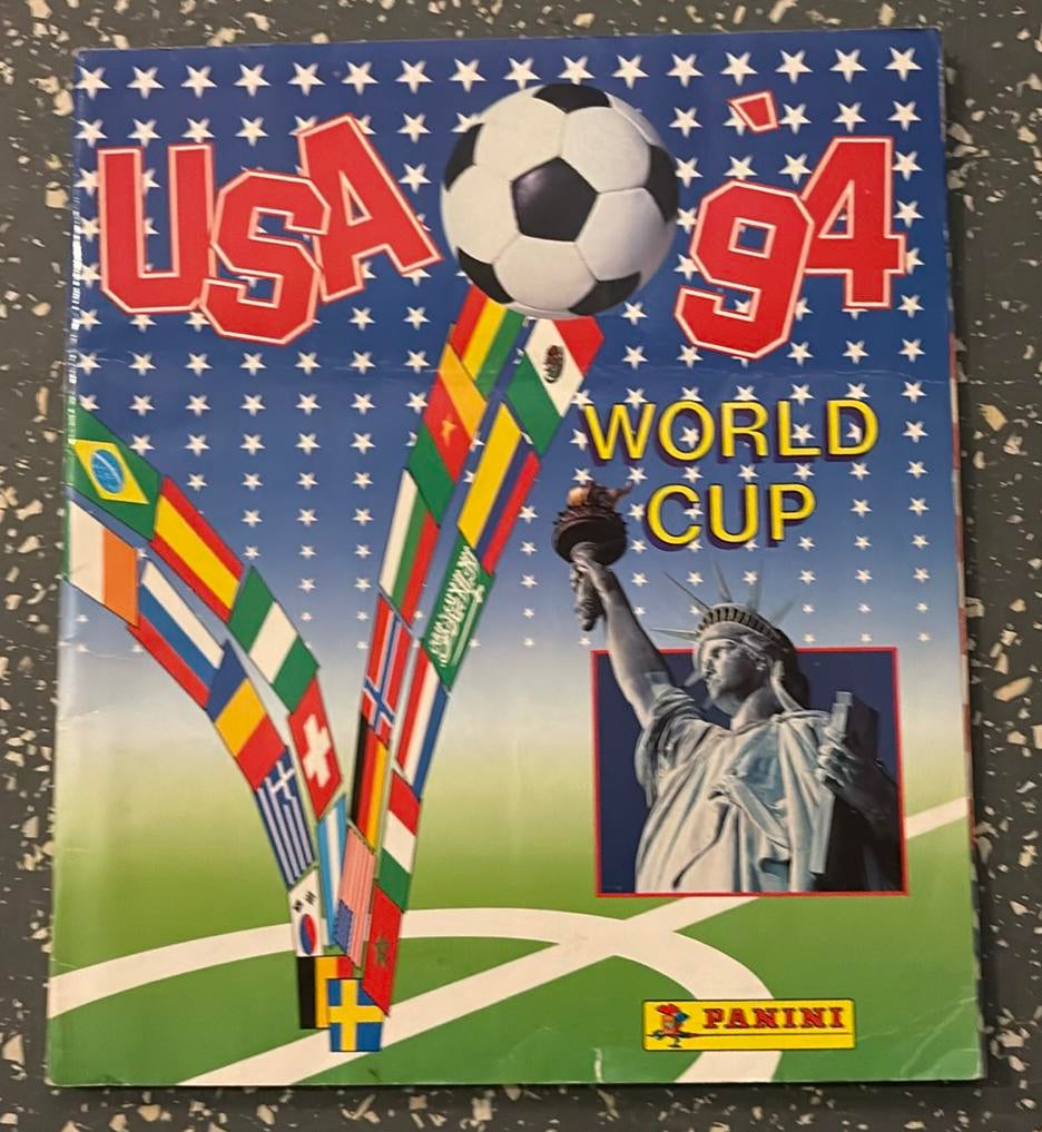 Album complet de Panini WK USA 94, Enlèvement ou Envoi