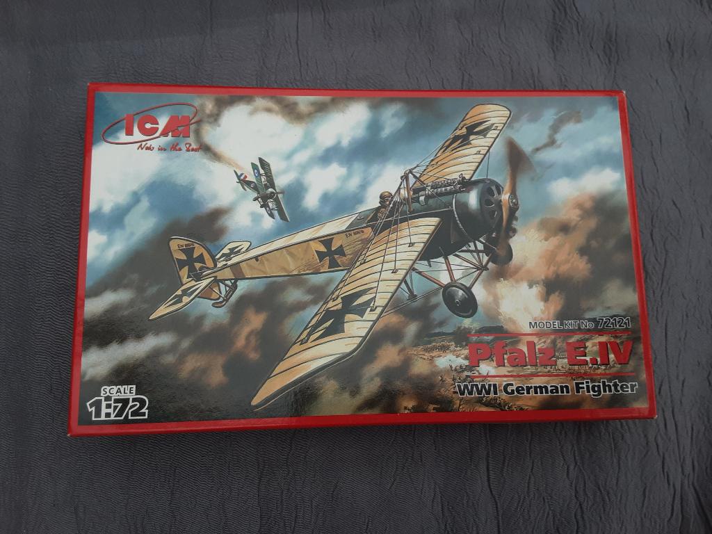 Modelvliegtuig ICM PFALZ E.IV WII Duitse fighter 1/72 72121, Overige merken, 1:72 tot 1:144, Nieuw, Ophalen of Verzenden