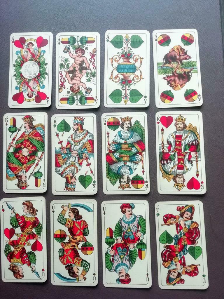 Cartes à jouer avec timbre Deutsches Reich, Enlèvement ou Envoi, Neuf, Carte(s) à jouer
