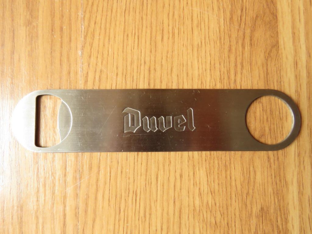 ouvre bouteille décapsuleur Duvel en métal, Collections, Enlèvement ou Envoi, Utilisé, Ouvre-bouteille, Duvel