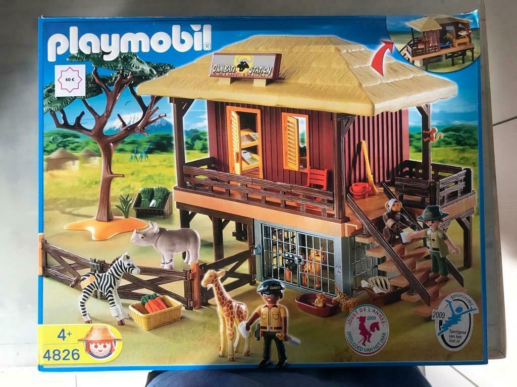 SAFARI PARK 4826, Kinderen en Baby's, Speelgoed | Playmobil, Ophalen, Gebruikt