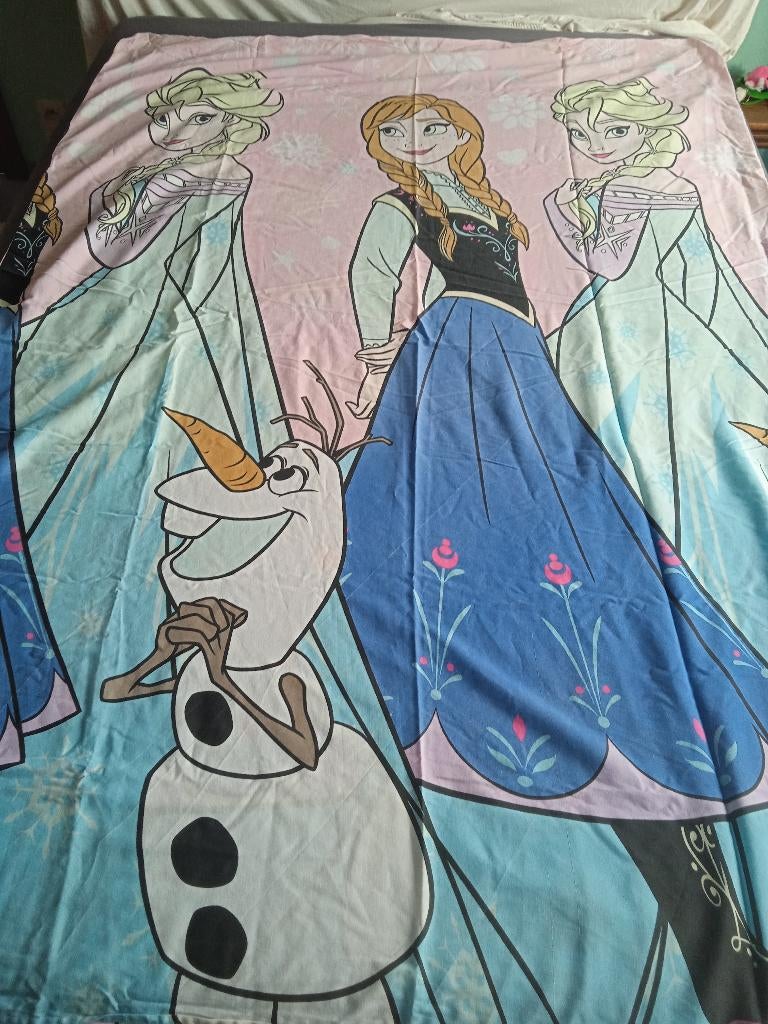 A vendre housse de couette 1 pers, Enlèvement ou Envoi, Comme neuf, Fille, Housse de couette