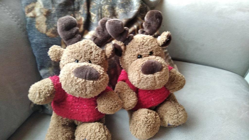 2 rendieren Dreamland, Kinderen en Baby's, Speelgoed | Knuffels en Pluche, Ophalen of Verzenden