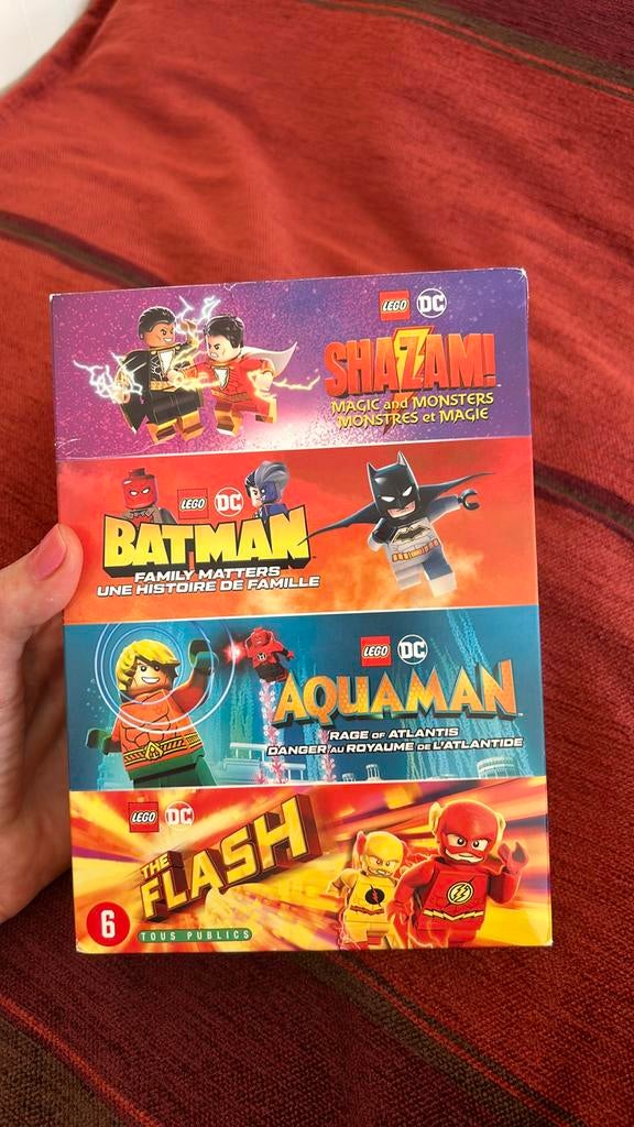 Lego 4-films: Shazam, Batman, Aquaman, The Flash, Vanaf 6 jaar, Ophalen, Nieuw in verpakking, Overige genres
