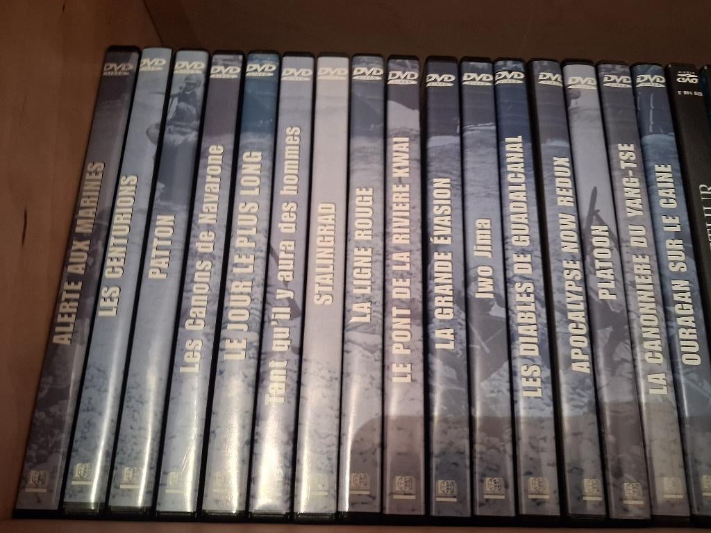 Les plus grands films de guerre en DVD - Edition Atlas -, Ophalen of Verzenden, Zo goed als nieuw