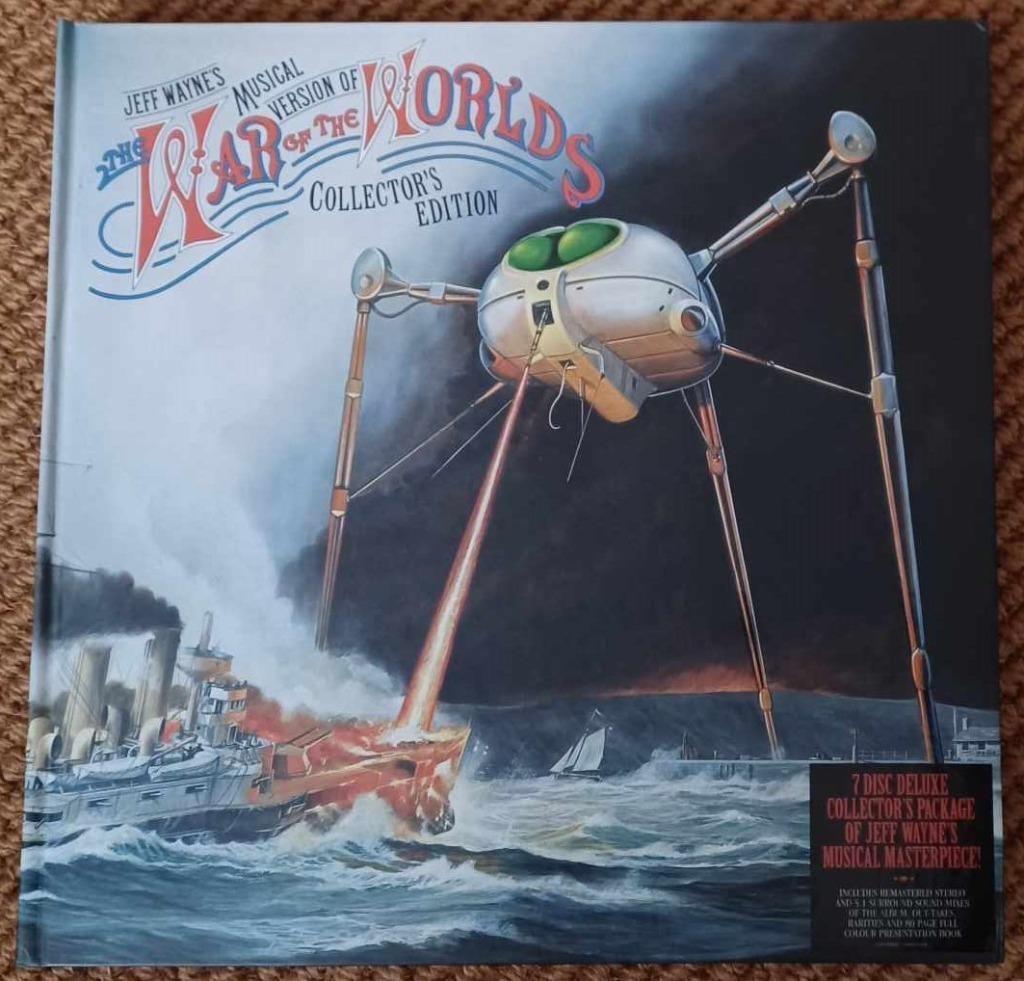 Jeff Wayne's 'The War Of The Worlds collector's editie, Cd's en Dvd's, Ophalen of Verzenden, Zo goed als nieuw, 12 inch