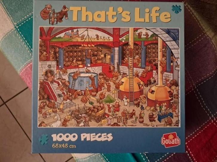 Nouveau ! C'est Life Puzzle., Enlèvement ou Envoi, 500 à 1500 pièces, Neuf, Puzzle