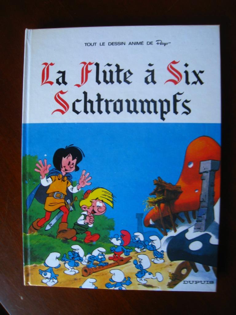 PEYO FRANQUIN la flute a 6 schtroumpfs BD 1975 wasterlain, Neuf, Peyo, Enlèvement ou Envoi, Une BD