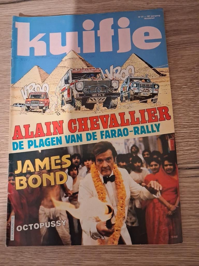 Kuifje magazine : James Bond Octopussy, Verzamelen, Verzenden