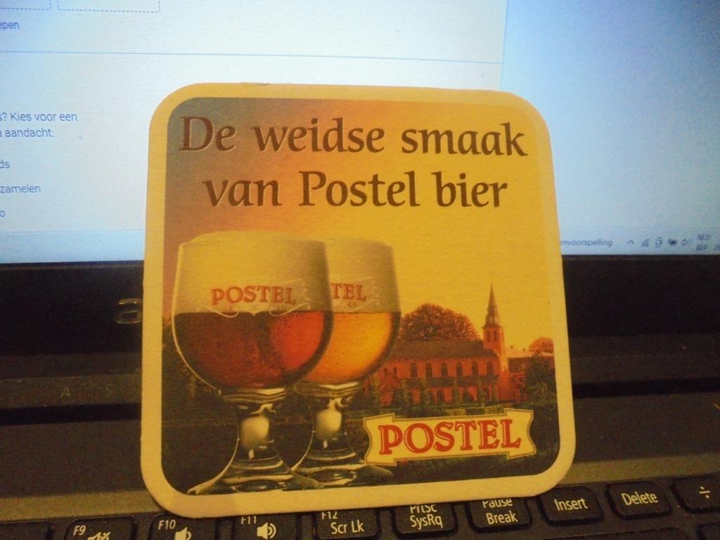 Postel bier, Ophalen of Verzenden, Zo goed als nieuw, Viltje(s)