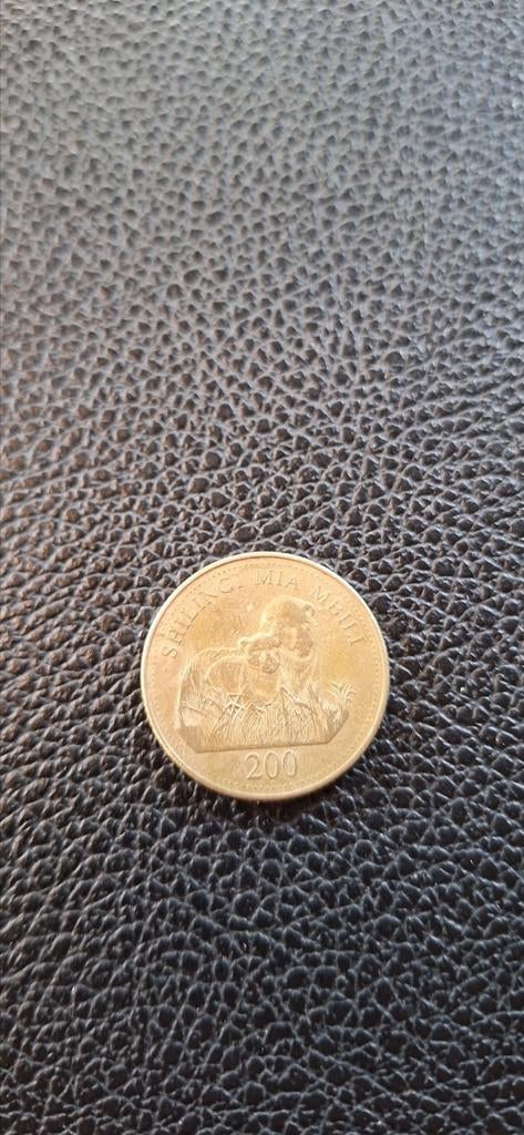 1##     Tanzania 200 shilling 1998, Postzegels en Munten, Munten | Afrika, Ophalen of Verzenden, Tanzania