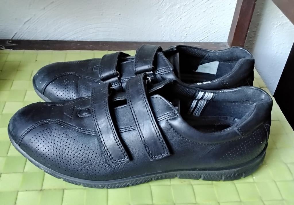 Chaussures/baskets noires ECCO  pointure 39+1gratuite Donnay, ECCO, Enlèvement ou Envoi, Comme neuf, Baskets