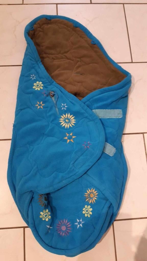 Lodger voetenzak voor buggy/autostoel/fietskar, Enlèvement, Utilisé, 100 cm ou plus, Couverture