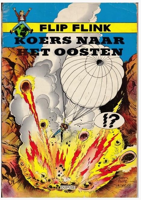 Flip Flink – Koers naar het Oosten (1961), Livres, BD, Utilisé, Une BD, Enlèvement