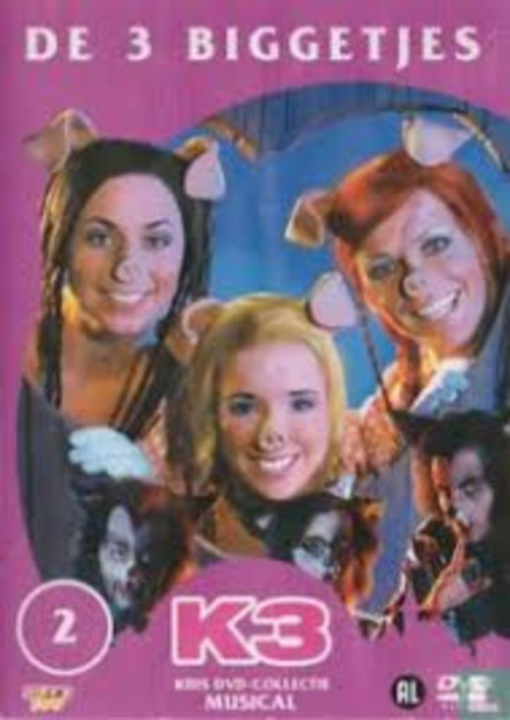 K3 de 3 biggetjes dvd nieuw in verpakking, Tous les âges, Enlèvement ou Envoi, Neuf, dans son emballage, TV fiction
