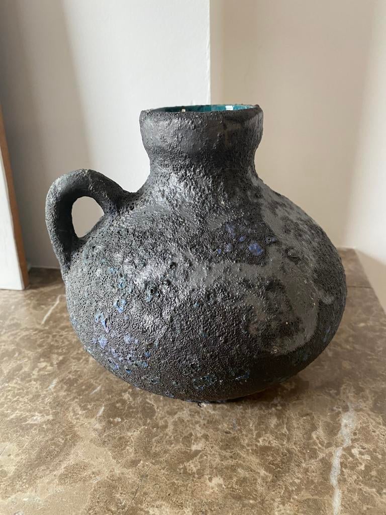 Vase vintage Fat Lava West  Germany Marei, Antiquités & Art, Enlèvement ou Envoi
