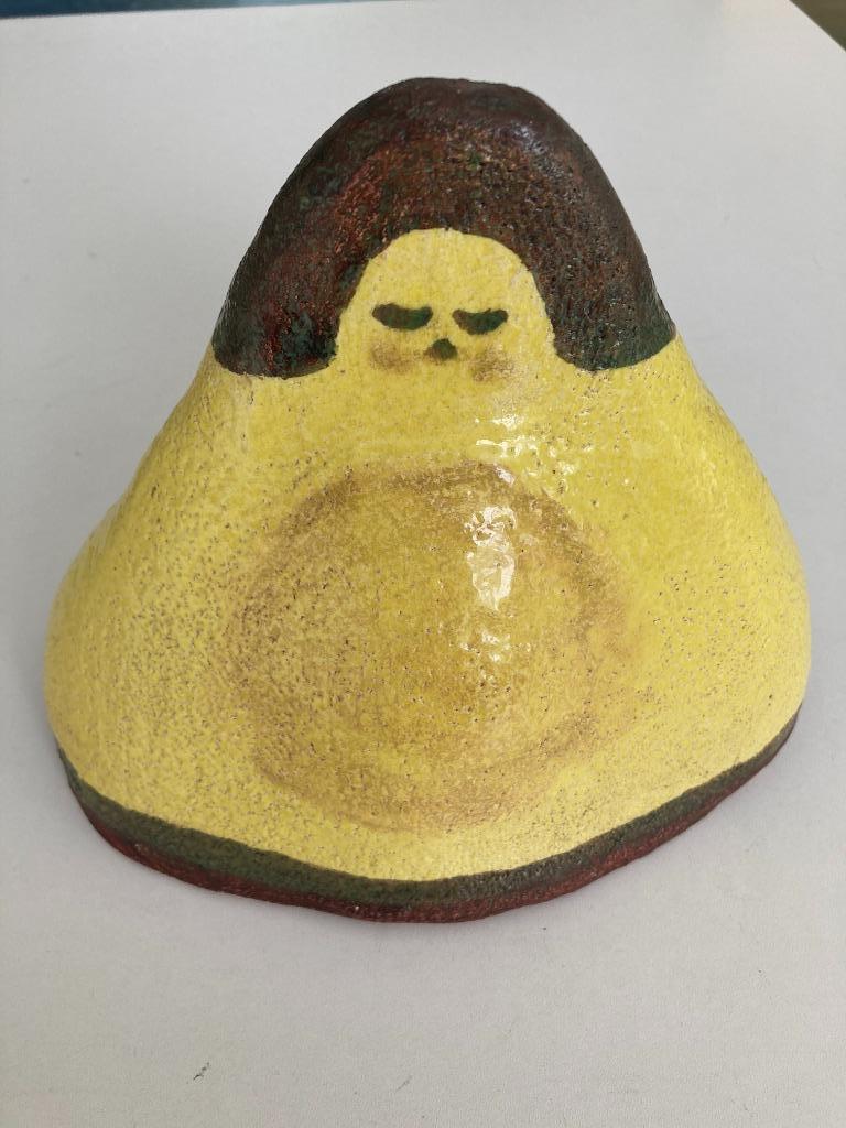 Statue de femme enceinte en céramique, Enlèvement ou Envoi