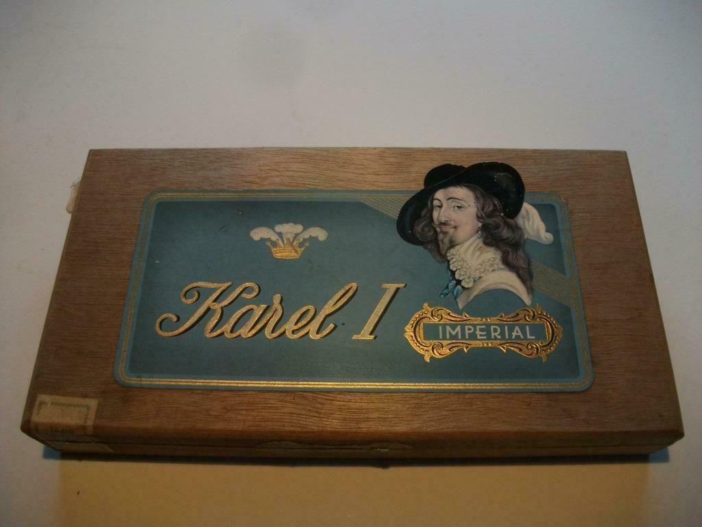 Jolie boîte à cigares Karel I Imperial, Envoi, Comme neuf, Boite à tabac ou Emballage