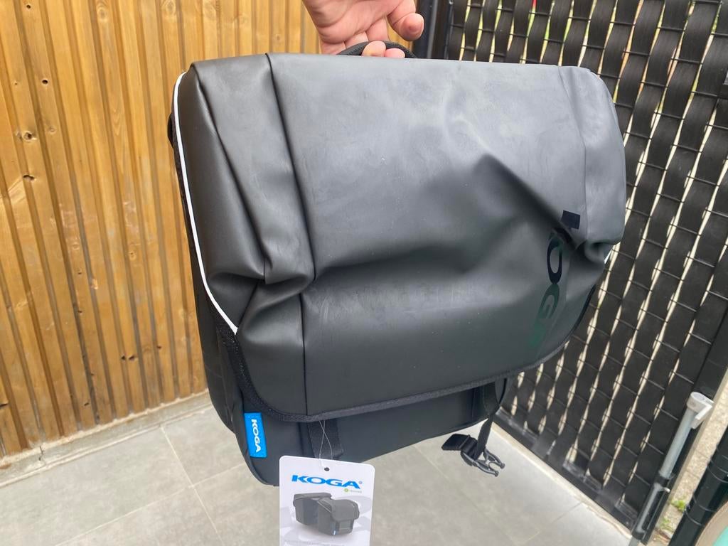 Nieuwe fietstas KOGA ALLROUND DUBBEL RACKTIME ZWART, Fietsen en Brommers, Fietsaccessoires | Fietstassen, Ophalen, Nieuw