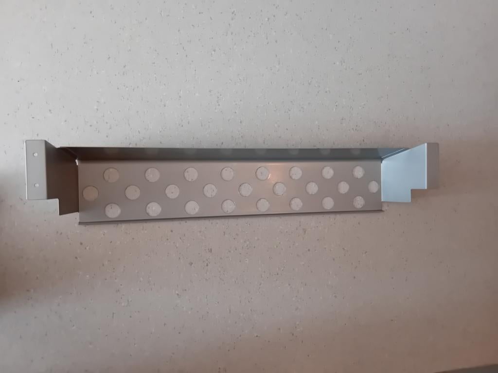 🟠  🟡 Ikea galant étagère prise accessoire métal gris, Enlèvement, Utilisé