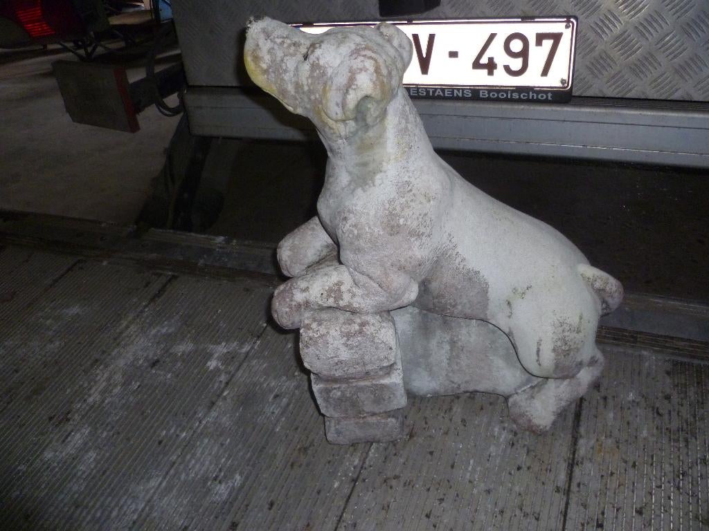 STENEN HOND, Tuin en Terras, Ophalen of Verzenden